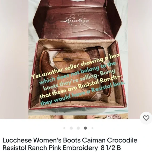 🛑 Buying Lucchese Cowboy Western Boots? Read this! - Picture 10 of 14
